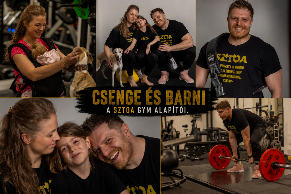 Csenge és Barni - A SZTOA Gym alapítói